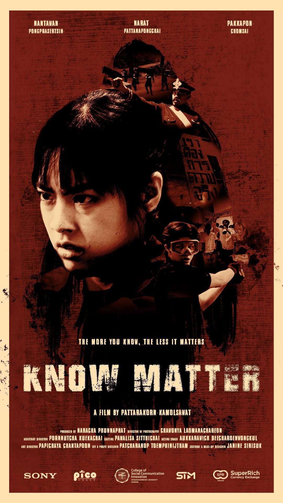 KNOW MATTER poster
